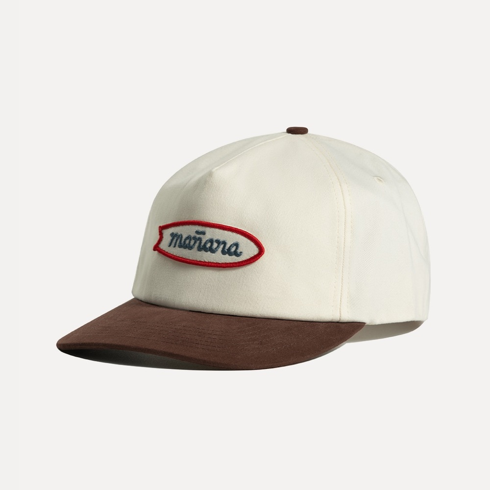 Manana Retro Fish Two-Tone - Brown Cap brand new